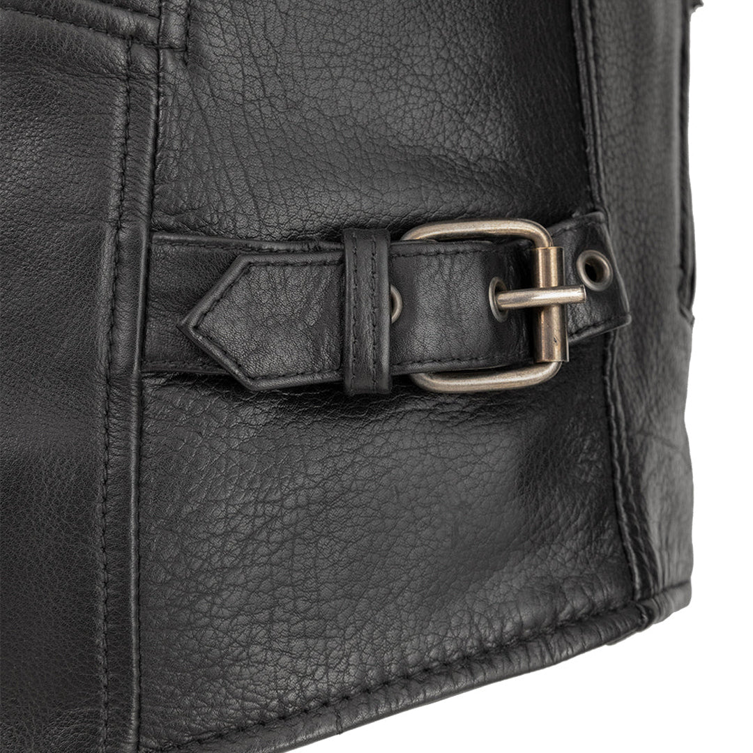 Apex Men's Motorcycle Leather Jacket | Columbus Leather USA