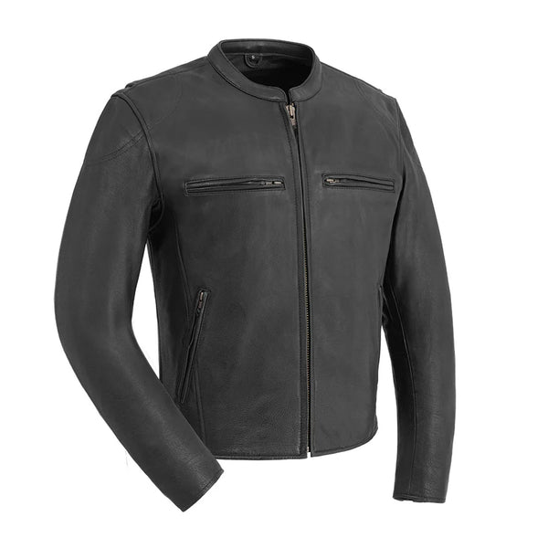Apex Men's Motorcycle Leather Jacket | Columbus Leather USA