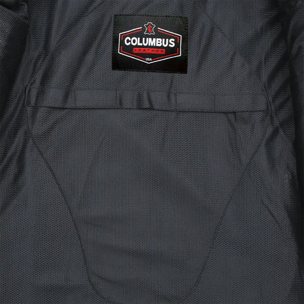 Crossfire Men’s Motorcycle Leather Jacket | Columbus Leather USA