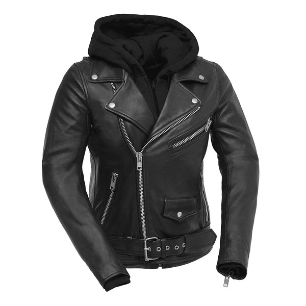 Lynx Women’s Motorcycle Leather Jacket | Columbus Leather USA