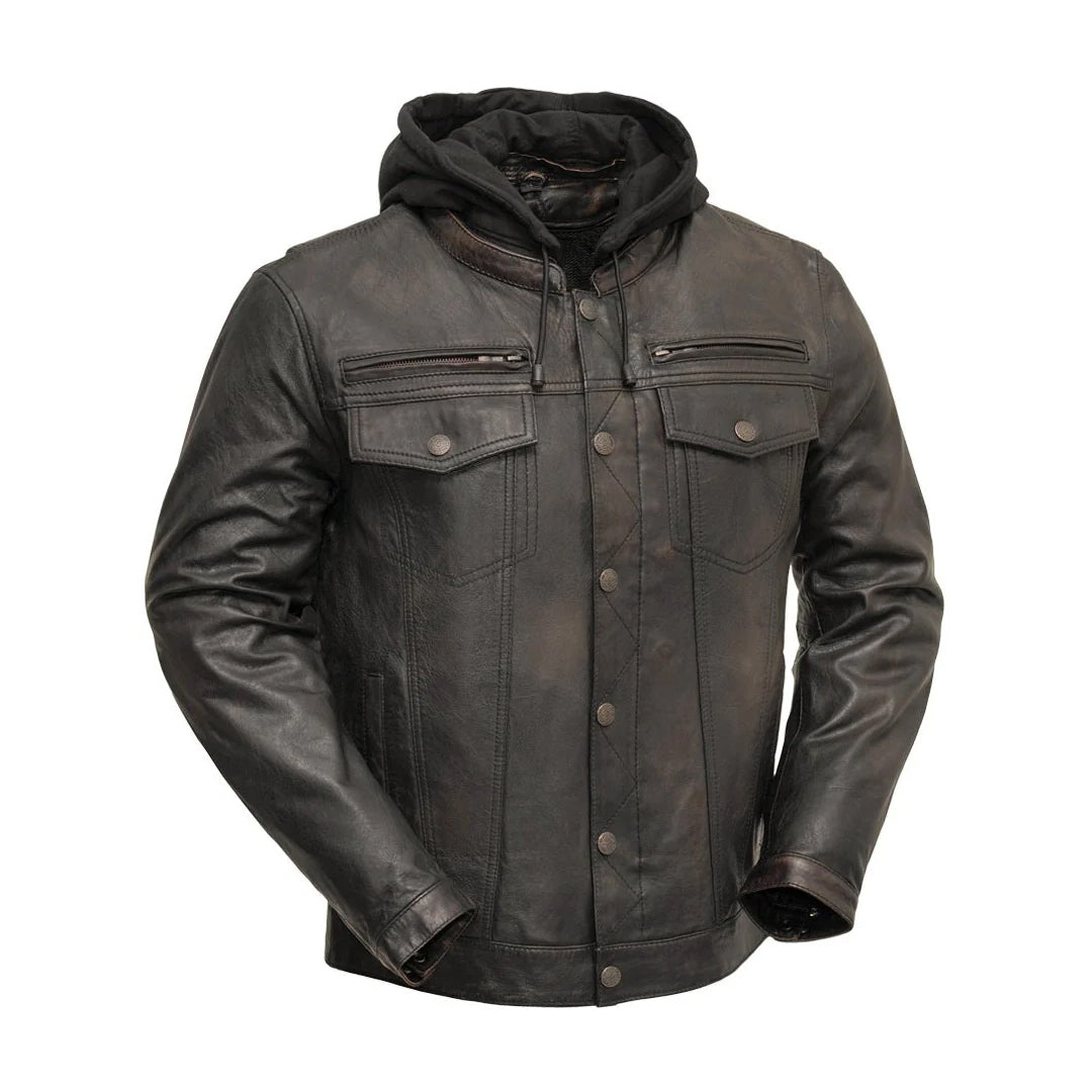 Predator Men’s Motorcycle Leather Jacket | Columbus Leather