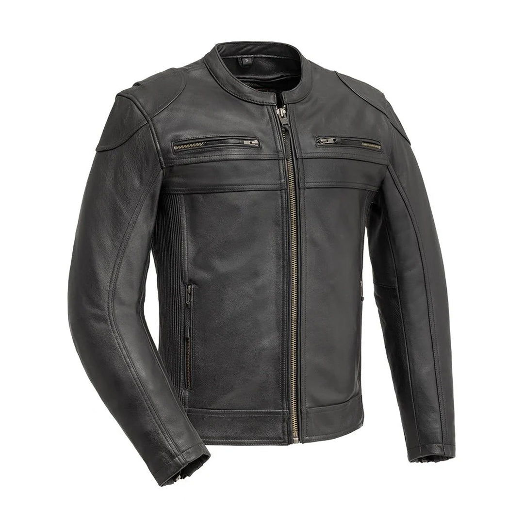 Reaper Men’s Motorcycle Leather Jacket | Columbus Leather USA