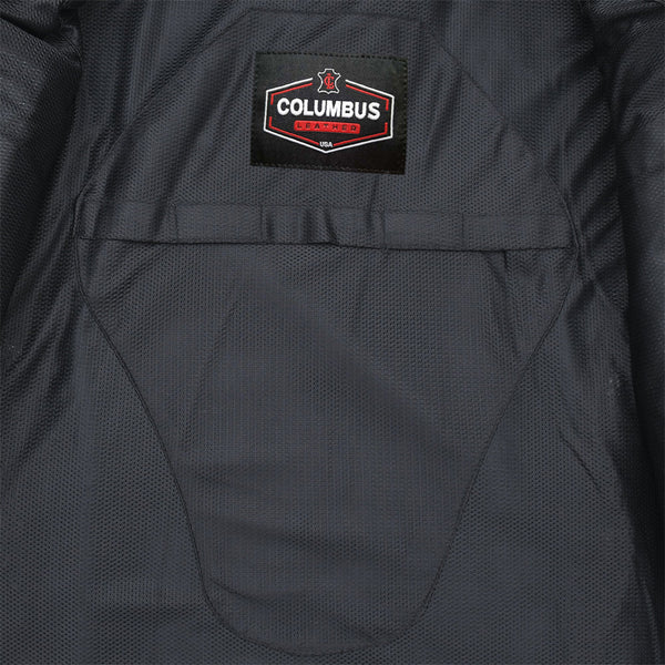 Thunderbolt Men’s Motorcycle Leather Jacket | Columbus Leather USA