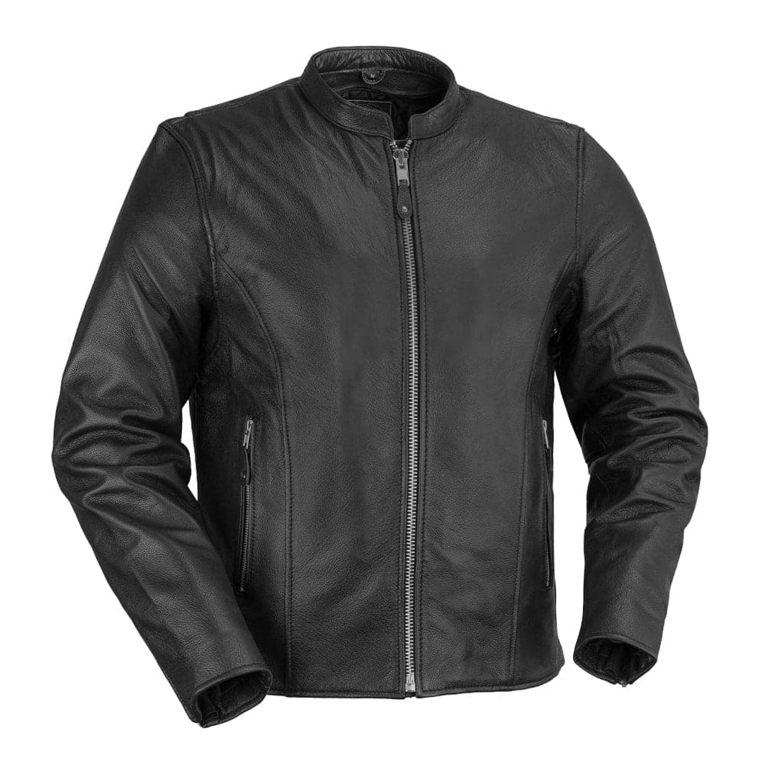 Thunderbolt Men’s Motorcycle Leather Jacket | Columbus Leather USA