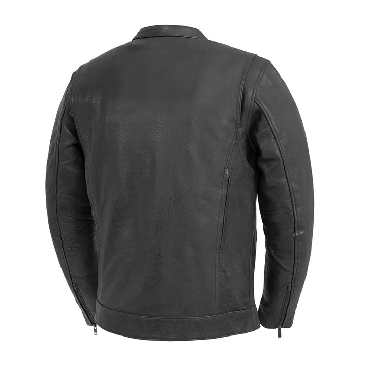 Men’s Motorcycle Leather Jacket – Premium Biker Style | Columbus Leather USA